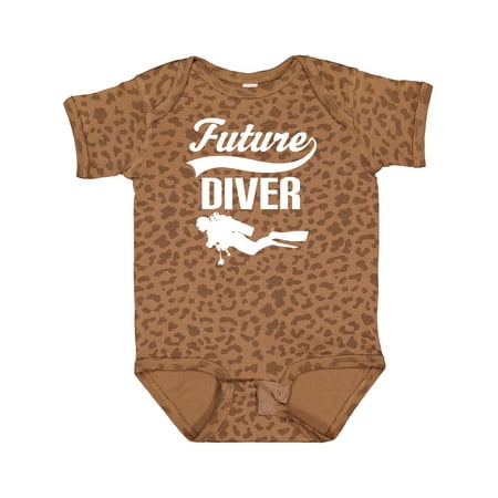 

Inktastic Future Diver Scuba Diving Gift Baby Boy or Baby Girl Bodysuit