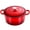 Red, variant on Coliware 6qt Nonstick Enameled Cast Iron Dutch Oven, Blue