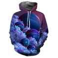 thumbnail image 2 of Sudadera con capucha clásica retro medieval con estampado 3D de animales de estilo Harajuku para hombre, jersey de moda informal de estilo hip hop callejero de gran tamaño para hombre, 2 of 5