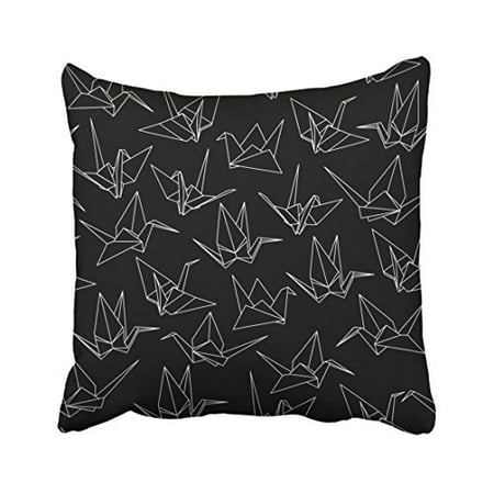- WinHome Vintage Popular Paper Cranes Polyester 18 x 18 Inch Square Throw Pillow Covers With Hidden Zipper Home Sofa Cushion Decorative Pillowcases