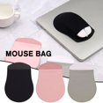 thumbnail image 4 of New Mouse Self-Adhesive Durable Universal Mouse Pouch Mouse Sleeve Mouse Storage Bag Laptop Mouse Holder SILVER, 4 of 8