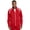 Red & White, variant on Sport-Tek Men's Comfortable Tricot Track Athletic Jacket