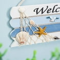 thumbnail image 3 of Letrero de bienvenida de madera para colgar en la pared, Tablero de muestra de bienvenida para playa, barco, océano, placa temática, adornos, puerta de casa, 3 of 5