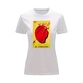 thumbnail image 1 of Playera Blusa El Corazon De La Loteria Mexicana Tradicion Mexicana Color Blanco Talla Mediana Marca Emil SaEs, 1 of 4