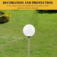 thumbnail image 3 of Miangastore Smooth Ball Shape Lampshade Replacement Household Acrylic Light Cover Outdoor Spherical Lamp Cover, 3 of 8