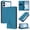 Blue, variant on Allytechgroup for Samsung Galaxy S26 Edge Wallet Folio Case with RFID Card Slots, Support Wireless Charging Slim Fit PU Leather Rugged Non-Slip Shockproof Protective Bumper for Women Men, Dark Blue