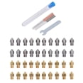thumbnail image 2 of D Printer Nozzle Kit,52Pcs 3D Printer Nozzle D Printer Parts Accessories Extruder Nozzles Rugged and Tough, 2 of 8