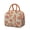 Citrus-16, variant on Fox Lunch Bag for Women, Cute Fluffy Cartoon Fox Print, Forest Tree Night Sky Aesthetic Insulated Cooler Tote, Reusable Artistic Pattern Bag for Work, School, Picnic, or Bento Use