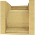 thumbnail image 4 of 10"W x 10"D x 10"H Wide Emerson Rough Cedar Woodgrain TimberThane Corbel, Primed Tan, 4 of 6