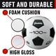 thumbnail image 5 of Balón de Fútbol Franklin Sports Blanco Tamaño 5 con Bomba, 5 of 6