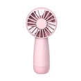 thumbnail image 1 of Bewildely Ventilador portátil ABS Motor sin escobillas alimentado por recargable tipo C carga 3 engranajes ajustable enfriador de bajo ruido con Electrodomésticos Rosado Bewildely HA074339-01, 1 of 6