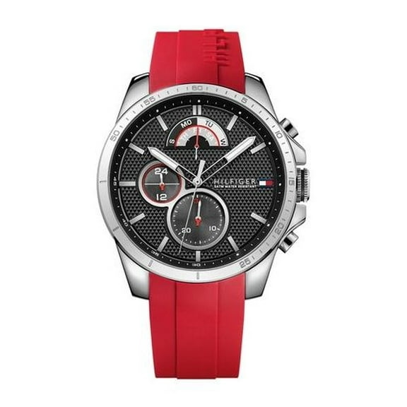 Tommy Hilfiger Men's Cool Sport Silicone Chronograph Watch 1791351