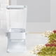 thumbnail image 1 of Dispensador de cereales Dispensador de granos de mostrador Organización de cereales y contenedor de almacenamiento Dispensador de dulces Dispensador Blanco Soledad dispensador de cereales, 1 of 10
