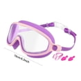 thumbnail image 2 of Swimming Goggles Nose Clip Ear Plugs Set For Water Sports Training Comfortable Fog Fit, 2 of 6
