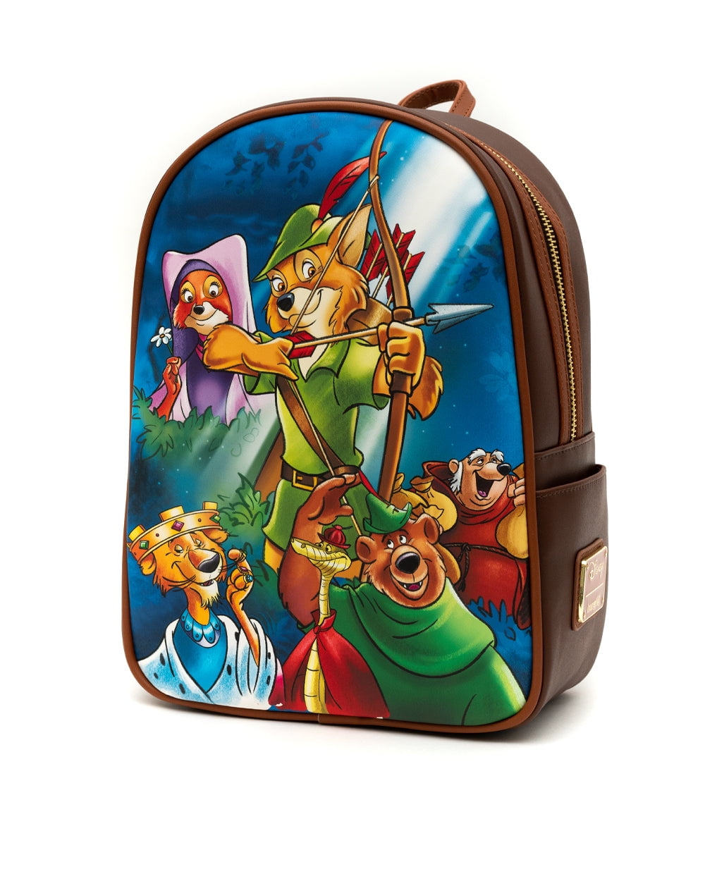 Loungefly Disney Robin Hood Sherwood Forest Mini Backpack Pink a la