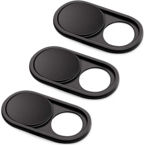 3 Pack Ultra-Thin Metal Web Camera Cover Metal Laptop Camera Cover Sticker Blocker Anti Spy Privacy