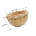 thumbnail image 4 of Advancent Adorno de nido de pájaro de 3 piezas, decoración de nidos naturales para exteriores, lugar de vida de bambú, casa de pájaros con gancho para Jardín y Patio Advancent HA059666-00, 4 of 6
