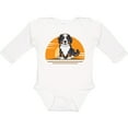 thumbnail image 3 of Inktastic Bernese Mountain Dog Boys or Girls Long Sleeve Baby Bodysuit, 3 of 5