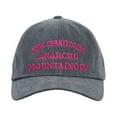 thumbnail image 2 of WITHMOONS Lettering Embroidery Melange Cotton Baseball Cap Casual Dad Ball Hat Adjustable JD11535 (Black), 2 of 5