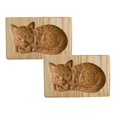 thumbnail image 1 of Oleegame 2PC Cookie Mold Cookie Molds Provences Rose Cookie Stamp Embossing Molds Craft Decorating Baking Tool, 1 of 3