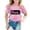 Pink, variant on Girls Short Sleeve Happy Birthday Print T Shirt Kids Child Fans Present Tops, 12-13 Years, Purple