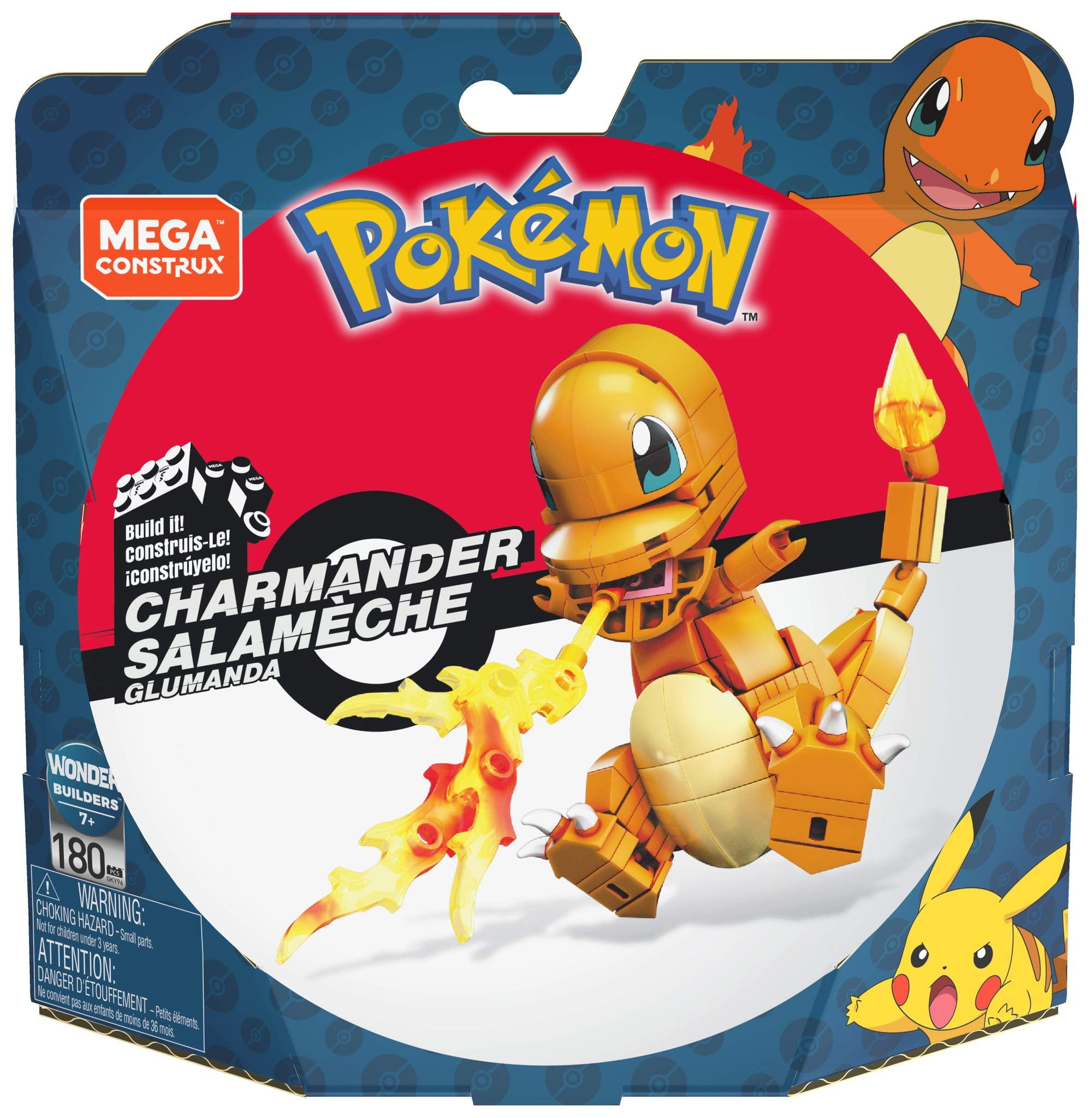 mega construx charmeleon instructions