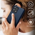 thumbnail image 6 of JETech Slim Fit Case for Motorola Moto G Stylus 5G 2023 (Not fit for 4G or 2022 Version), Soft TPU Thin Protective Phone Cover with Matte Finish, Shockproof (Navy), 6 of 6