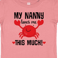 thumbnail image 4 of Inktastic Nanny Loves Me Grandson Boys or Girls Baby T-Shirt, 4 of 5