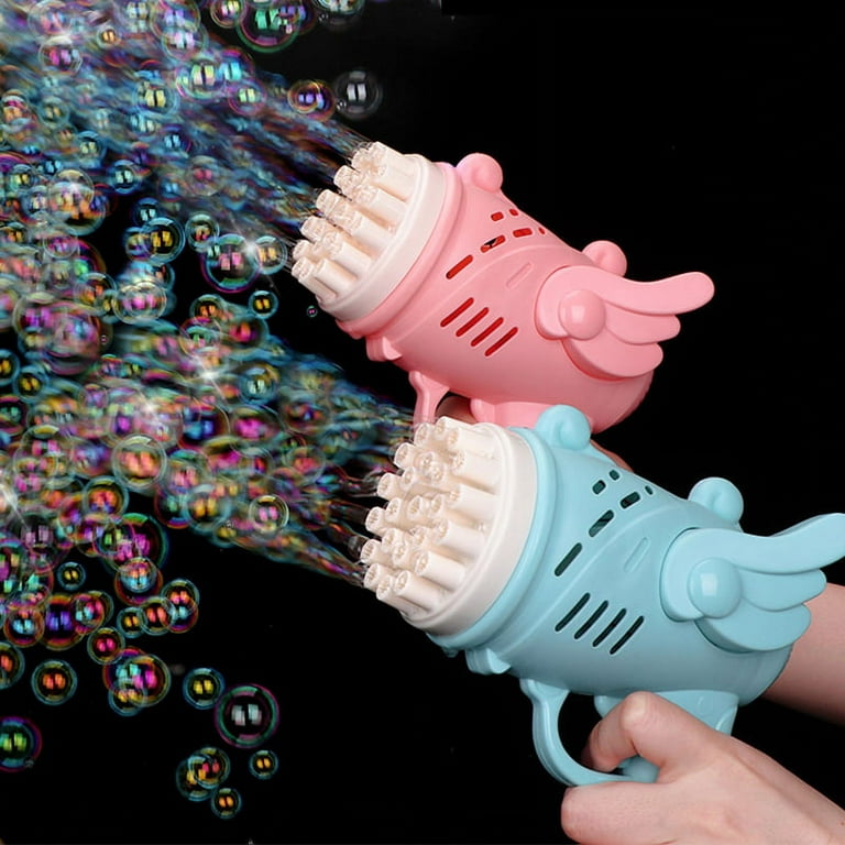 Led Light Bubble Gun - Children's Portable Outdoor Party Toy