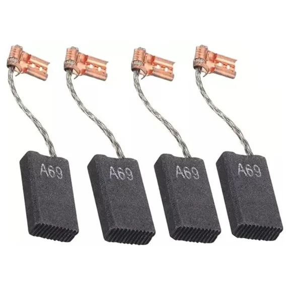 4 Pack Carbon Brushes for Bosch GBH5400 GBH5-38X GSH38 GBH5-40D Power Tool Motor Replacement 1617014138