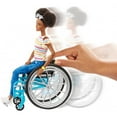 thumbnail image 4 of Barbie Fashionistas Doll, Brunette Hair with Wheelchair & Ramp, 4 of 10