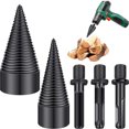 thumbnail image 4 of Speravity Pedazos de acero de carbono versátiles negros de las brocas del martillo para la broca dura del acero de carbono de los materiales Herramientas eléctricas, 4 of 6