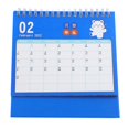 thumbnail image 2 of Blue Portable Desk Calendar 1Set With Lovely Bear Design Suitable For Students And Office Workers In Home Environments, 2 of 3