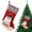 A, variant on Zoxiy 3D Christmas Plush Stocking with Hanging Loops,Christmas Santa Snowman Deer Large Xmas Stocking,Burlap Christmas Decor Stocking Holiday Candy Bag for Holiday Party Decor and Christmas Gift