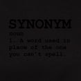 thumbnail image 3 of CafePress - Synonym Definition T Shirt - Women's Traditional Fit Dark T-Shirt, 3 of 4
