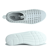 Ccilu Greenplax Fish Men Eco Friendly Clogs Water Shoes With Removable Insoles And Mesh Liners