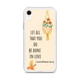 thumbnail image 3 of Let All That You Do Be Done In Love iPhone Case Bible Quote Scriptures Christian Gift Religious Phone Cover (iPhone XR), 3 of 4