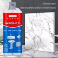 thumbnail image 1 of Ceramic Tile Repair Paste Kit Quick Drying for Ceramic Tub Toilet Stone Tile, 1 of 5
