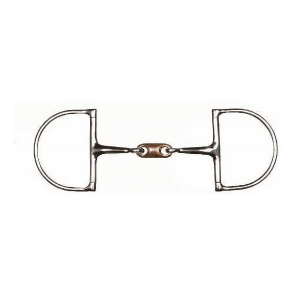 Shires Hunter Dee with Copper Lozenge Bit Stainless Steel 6"