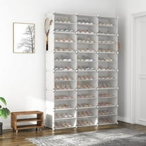 72 Pairs Shoe Rack Organizer with Door