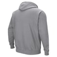 thumbnail image 3 of Men's Colosseum  Gray Citadel Bulldogs Arch & Logo Pullover Hoodie, 3 of 3