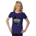 thumbnail image 3 of Minnesota Distressed State Shape MN Womens Fitted Plus Size Graphic Tee Brisco Brands 2X, 3 of 5