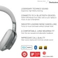 thumbnail image 2 of Technics EAH-A800 Écouteurs Sans Fil à Réduction de Bruit avec Microphone – Noir, 2 of 5
