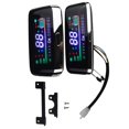 thumbnail image 4 of 1x Electric Bike 48V 60V 72V Wide LCD Display Motor Speedmeter Screen 48-72V Ebike Scooter Black Display Replacement Accessory, 4 of 12