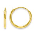 thumbnail image 1 of 14K Yellow Gold Madi K Endless Hoop Earrings, 1 of 2