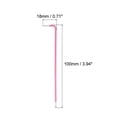 thumbnail image 2 of Unique Bargains 2mm Ball End Hex Key Wrench, L Shaped Long Arm S2 Steel Repairing Tool, 2 of 5