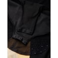 thumbnail image 7 of Haitryli Children Girls Ballet Lyrical Dance Outfits Competitions Clothes Figure Ice Skating Dress Gymnastics Tutu Skirt Black Gold 14, 7 of 7