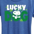 thumbnail image 3 of Peanuts - Snoopy Lucky Dog - Women's Short Sleeve Graphic T-Shirt, 3 of 6