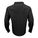 thumbnail image 4 of pstuiky manga larga de hombre, Camisa de color liso para hombre, de botonadura sencilla, con solapa y manga larga top de hombre l, 4 of 7