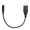 thumbnail image 2 of USB To 3.5mm Jack Sound Adapter, Standard Professional 5.9in Plug and Play USB To Sound Jack Adapter  for PC for Game Console for Headphones for Office, 2 of 8